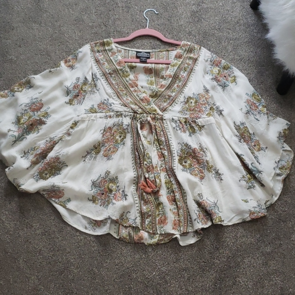 Flowy floral top